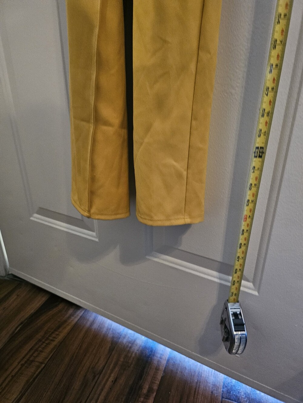 ☀️Lane Bryant Mustard Jumpsuit with Tie Waist ~ Plus size / Curvy 14 - Picture 6 of 10